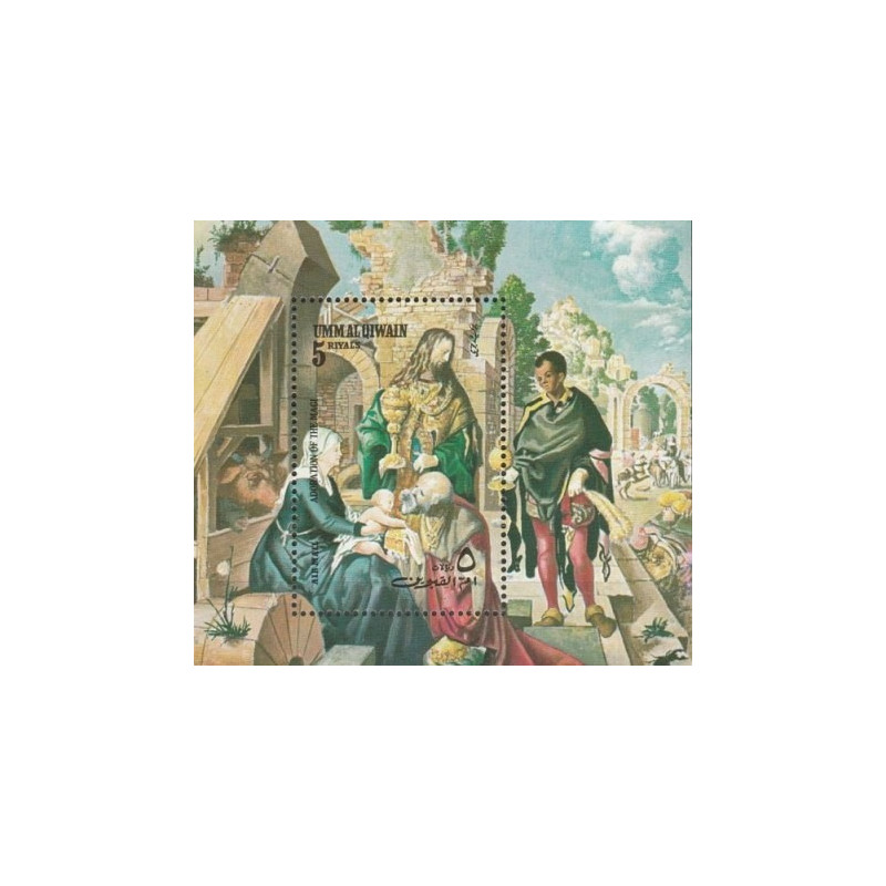 Umm al-Qiwain stamps (1972) for sale. Religious paintings (Albrecht Durer)