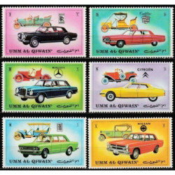 Umm al-Kuvaino pašto ženklai (1972). Automobiliai