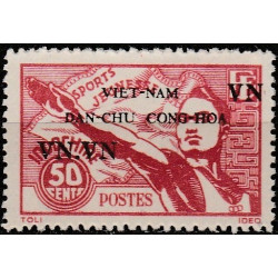 Vietnam 1945. Independence (ovp. French Indochine stamps - Sports)