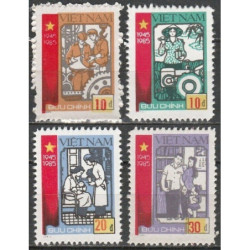 Vietnamo pašto ženklai (1985). Šalies pasiekimai