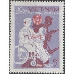 Vietnamo pašto ženklai (1987). Neįgalumas