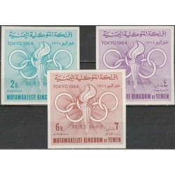 Kingdom of Yemen stamps (1964) for sale. Summer Olympic Games Tokyo