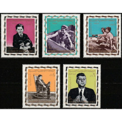 Kingdom of Yemen stamps (1965) for sale. John Fitzgerald Kennedy