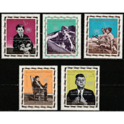 Jemeno karalystės pašto ženklai (1967). Džonas Fidžeraldas Kenedis