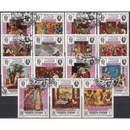 Kingdom of Yemen stamps (1969) for sale. Life of Jezus