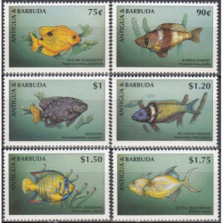 Antigua ir Barbudos pašto ženklai (1998). Žuvys
