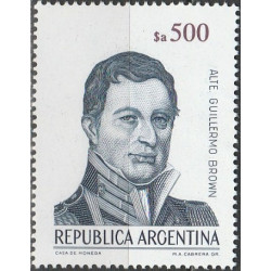 Argentinos pašto ženklai (1985). Admirolas Braunas