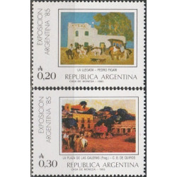 Argentina stamps (1985) for sale. Paintings