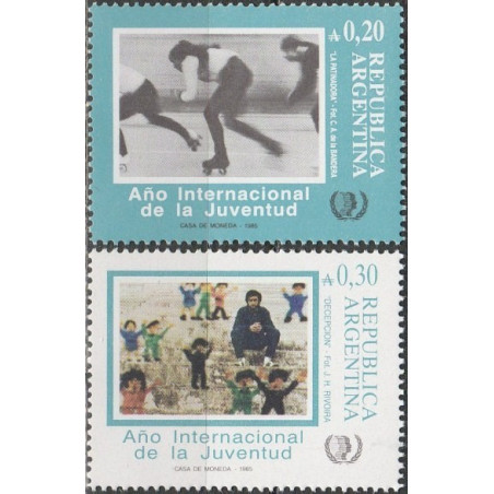 Argentinos pašto ženklai (1985). Tarptautiniai jaunimo metai