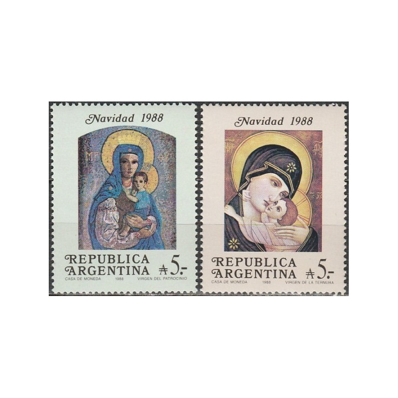 Argentinos pašto ženklai (1988). Kalėdos
