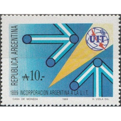 Argentinos pašto ženklai (1989). Tarptautinė telekomunikacijų sąjunga