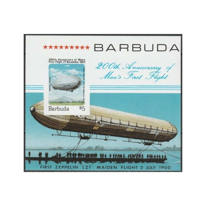 Barbuda stamps (1983) for sale. History of aviation