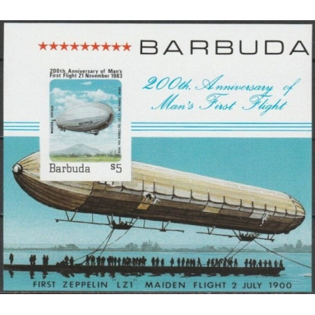 Barbuda stamps (1983) for sale. History of aviation