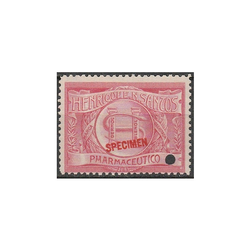 Brazilijos pašto ženklai (1916). Privatus leidimas (farmacija)