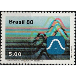 Brazilijos pašto ženklai (1980). Telekomunikacijos