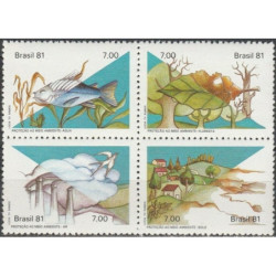 Brazilijos pašto ženklai (1981). Aplinkos apsauga