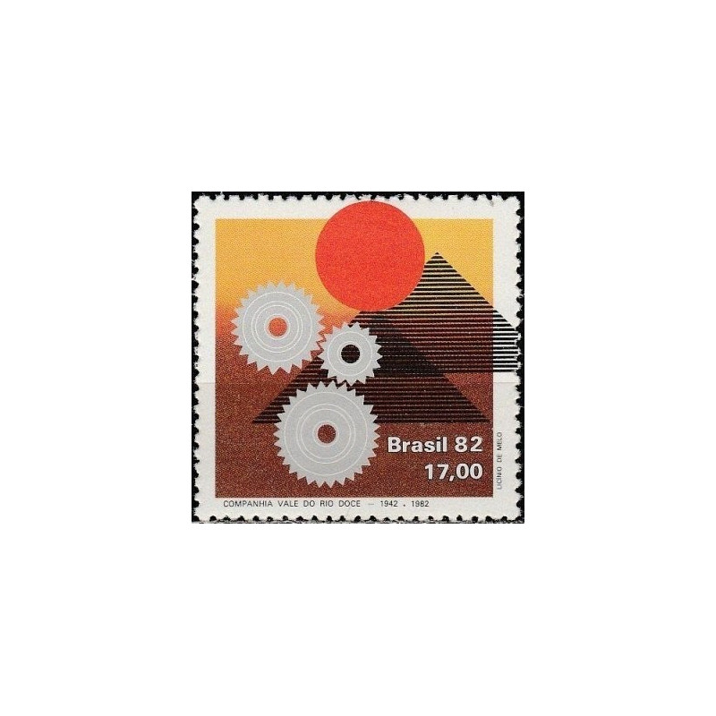 Brazilijos pašto ženklai (1982). Kalnakasybos pramonė