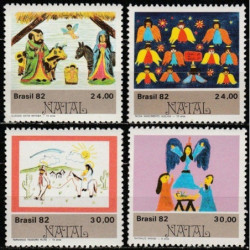 Brazilijos pašto ženklai (1982). Kalėdos