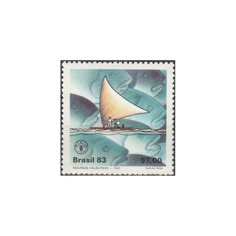 Brazil stamps (1983) for sale. Fishery