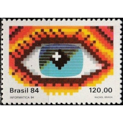Brazil stamps (1984) for sale. Information technology exhibition