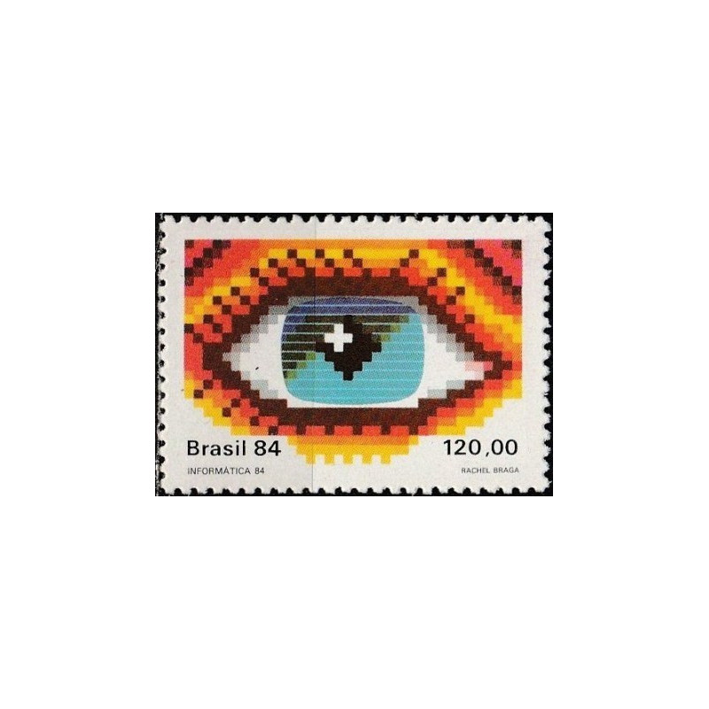 Brazil stamps (1984) for sale. Information technology exhibition