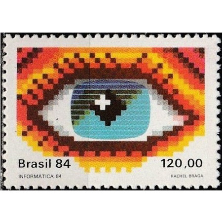 Brazil stamps (1984) for sale. Information technology exhibition