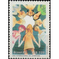 Brazil stamps (1985) for sale. International year of the Youth