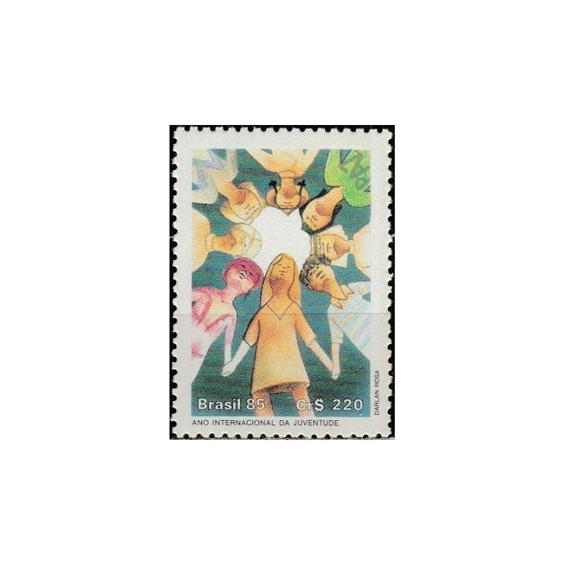 Brazil stamps (1985) for sale. International year of the Youth