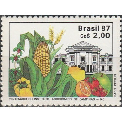 Brazilijos pašto ženklai (1987). Žemės ūkis, agronomijos institutas