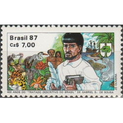 Brazilijos pašto ženklai (1987). Rašytojas