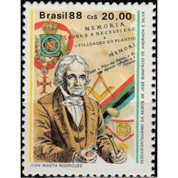 Brazil 1988. Jose Bonifacio de Andrada (Secretary of State)
