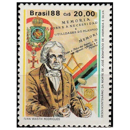 Brazil 1988. Jose Bonifacio de Andrada (Secretary of State)