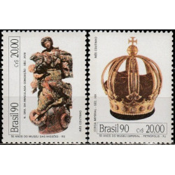 Brazil stamps (1990) for sale. Religian artworks