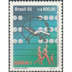 Brazilijos pašto ženklai (1992). Medicinos technologijos