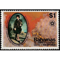 Bahamų pašto ženklai (1976). Amerikos revoliucija