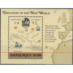 Bahamas stamps (1988) for sale. Discovery of the New World