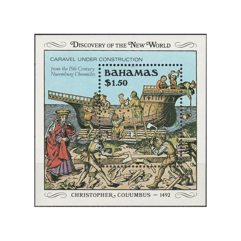 Bahamas stamps (1989) for sale. Discovery of the New World