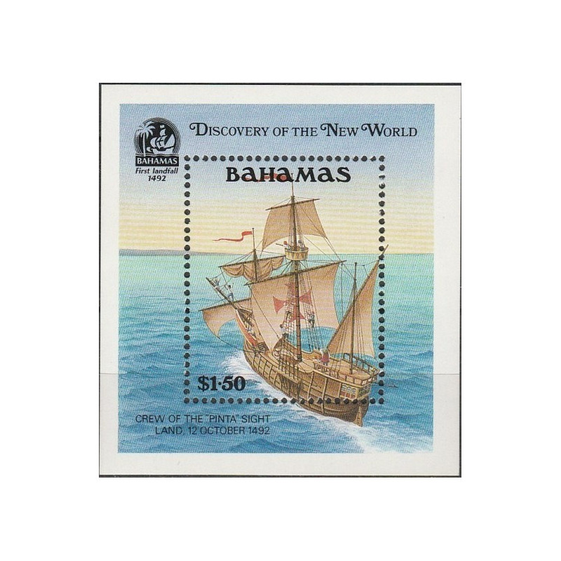 Bahamas stamps (1991) for sale. Discovery of the New World