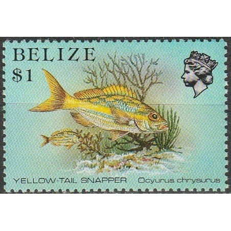 Belizo pašto ženklai (1984). Žuvys