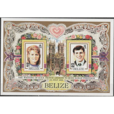 Belize stamps (1986) for sale. Royal wedding