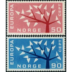 Norvegijos pašto ženklai (1962) - Fantastiškos Europa ženklų kainos‎