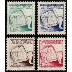 Chile stamps (1953) for sale. Census of Population and housing