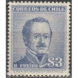 Chile stamps (1956) for sale. President Ramón Freire