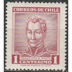 Chile stamps (1960) for sale. President Francisco Antonio Pinto
