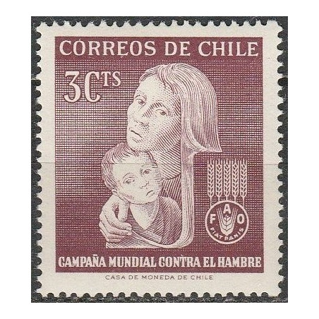 Chile stamps (1963) for sale. Freedom from Hunger
