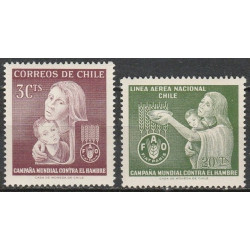 Chile stamps (1963) for sale. Freedom from Hunger
