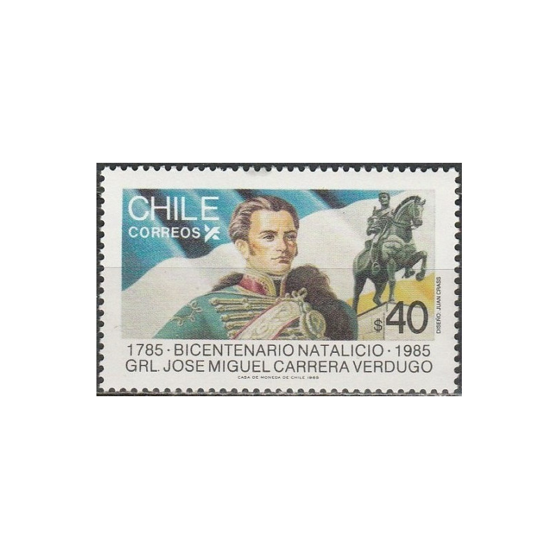 Čilė 1985. Generolas Verdugas (nepriklausomybės kovotojas)