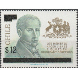 Chile stamps (1986) for sale. Diego Portales (politician)