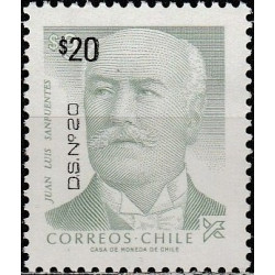 Čilės pašto ženklai (1988). Ch. Sanfuentes (prezidentas)