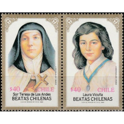 Chile stamps (1989) for sale. Blessed persons